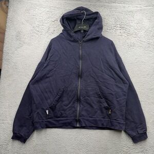 Westex Union Line Hoodie Sweater Mens 2XL Blue Soft FR Flame Resistant